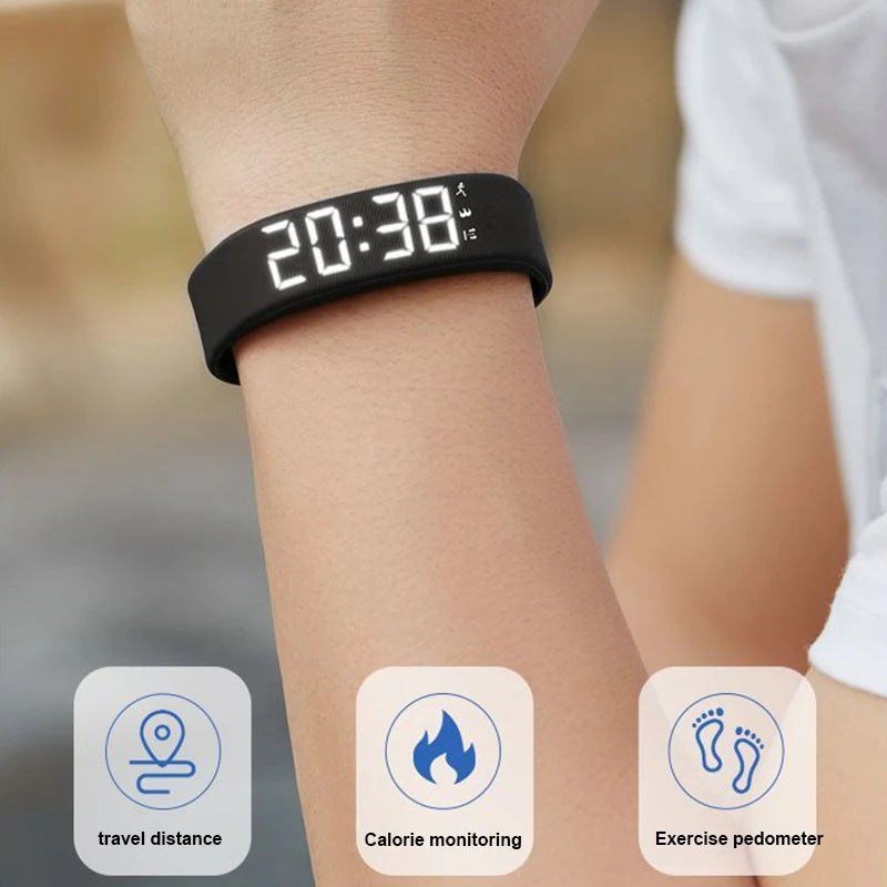 WakeBand™ — Smart Vibrating Alarm Wristband